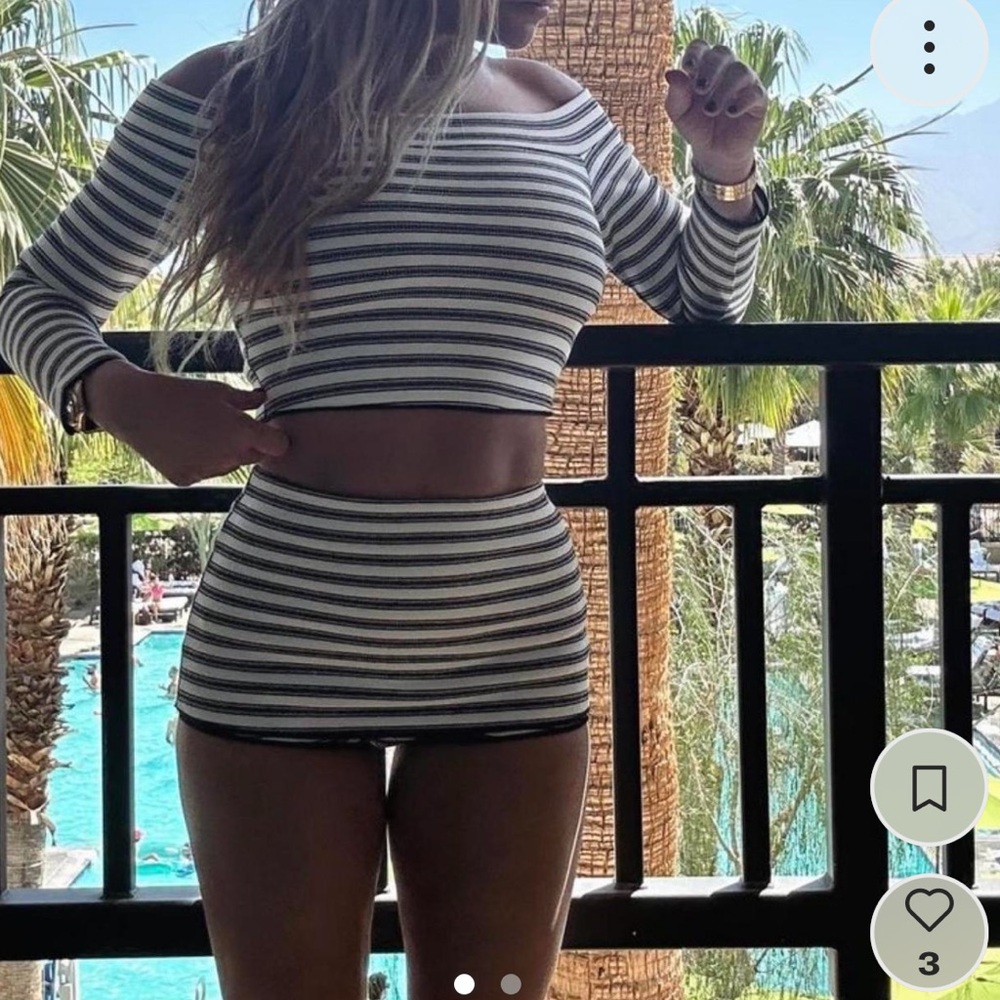 Zara two piece set. Top is a medium and bottoms size small